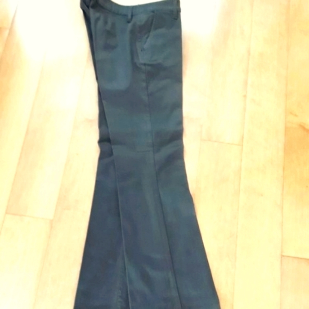 Barneys New York Brown Cotton Flared Pants, S